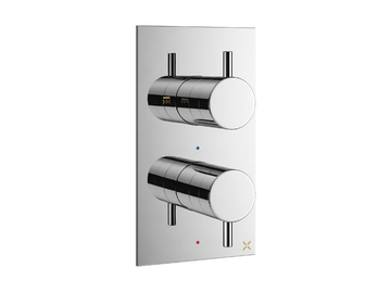 MPRO - 2 hole thermostatic shower mixer by bathroom brands - view 2